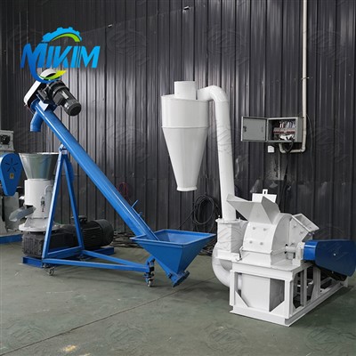 خط ماشین گلوله چوب کوچک کامل